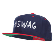 Swag Embroidered Two Tone Snapback