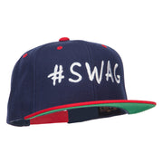 Swag Embroidered Two Tone Snapback