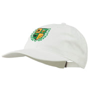 St Patrick's Day Crest Embroidered Washed Cap