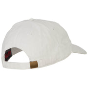 Tennessee with Map Outline Embroidered Washed Cotton Twill Cap