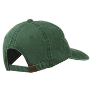 St Patrick's Day Crest Embroidered Washed Cap