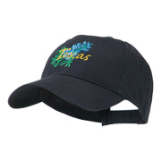 USA State Flower Texas Bluebonnet Embroidered Cap