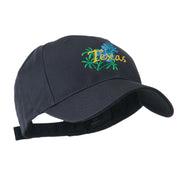 USA State Flower Texas Bluebonnet Embroidered Cap