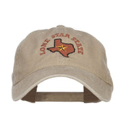 Texas Lone Star State Embroidered Cap