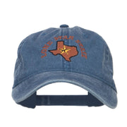 Texas Lone Star State Embroidered Cap