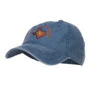 Texas Lone Star State Embroidered Cap