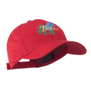 USA State Flower Texas Bluebonnet Embroidered Cap