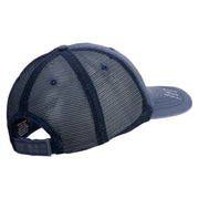 U.S. Army 1st Infantry Division Embroidered Low Profile Special Cotton Mesh Cap - Navy OSFM