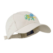 USA State Flower Texas Bluebonnet Embroidered Cap