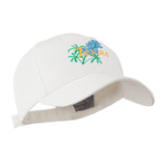 USA State Flower Texas Bluebonnet Embroidered Cap