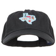 USA State Texas Patched Low Profile Cap