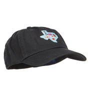 USA State Texas Patched Low Profile Cap