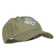 USA State Texas Patched Low Profile Cap