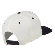 Athletic Number 6 Embroidered Classic Two Tone Cap