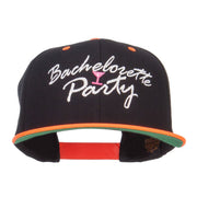 Bachelorette Party Embroidered Two Tone Snapback