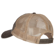 Military Police Insignia Embroidered Low Profile Mesh Cap