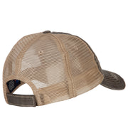 Military Police Insignia Embroidered Low Profile Mesh Cap