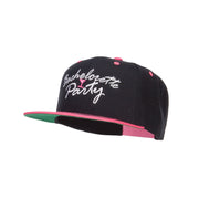 Bachelorette Party Embroidered Two Tone Snapback