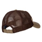 Military Police Insignia Embroidered Low Profile Mesh Cap