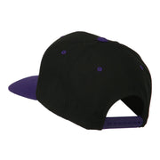 Athletic Number 6 Embroidered Classic Two Tone Cap