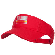 Thin Yellow Line American Flag Embroidered Visor