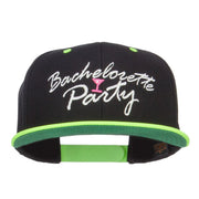 Bachelorette Party Embroidered Two Tone Snapback