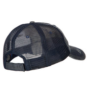 Military Police Insignia Embroidered Low Profile Mesh Cap