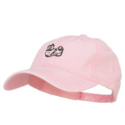 Shih Tzu Embroidered Washed Cotton Twill Cap