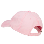 Shih Tzu Embroidered Washed Cotton Twill Cap