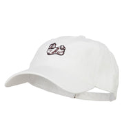 Shih Tzu Embroidered Washed Cotton Twill Cap