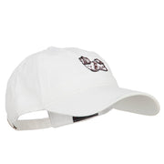 Shih Tzu Embroidered Washed Cotton Twill Cap