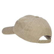 Shih Tzu Embroidered Washed Cotton Twill Cap