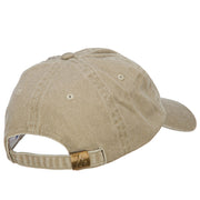 Shih Tzu Embroidered Washed Cotton Twill Cap