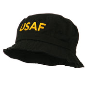 US Air Force Embroidered Pigment Dyed Bucket Hat