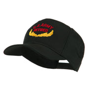 US Army Retired Emblem Embroidered Cap