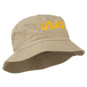 US Air Force Embroidered Pigment Dyed Bucket Hat