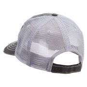 Never Sleep Again Embroidered Low Profile Special Cotton Mesh Cap - Black OSFM