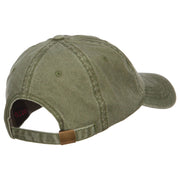 US Army Veteran Military Embroidered Washed Cap