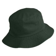 Forest Druid Emblem Embroidered Unisex Cotton Bucket Hat - Dark Green M