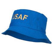 US Air Force Embroidered Pigment Dyed Bucket Hat