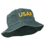 US Air Force Embroidered Pigment Dyed Bucket Hat