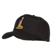 USA Flag Ceremony Patched Cap