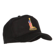 USA Flag Ceremony Patched Cap