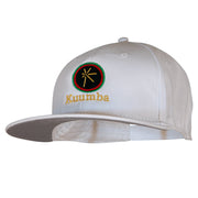 Kuumba Kwanzaa Embroidered Superior Cotton Twill Flat Bill Prostyle Snapback Cap