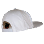 Kuumba Kwanzaa Embroidered Superior Cotton Twill Flat Bill Prostyle Snapback Cap