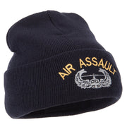 Air Assault Embroidered Long Beanie