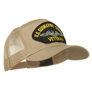 US Submarine Service Veteran Patched Mesh Back Cap