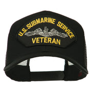 US Submarine Service Veteran Patched Mesh Back Cap