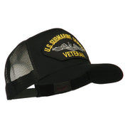 US Submarine Service Veteran Patched Mesh Back Cap