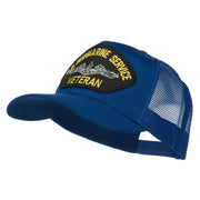 US Submarine Service Veteran Patched Mesh Back Cap